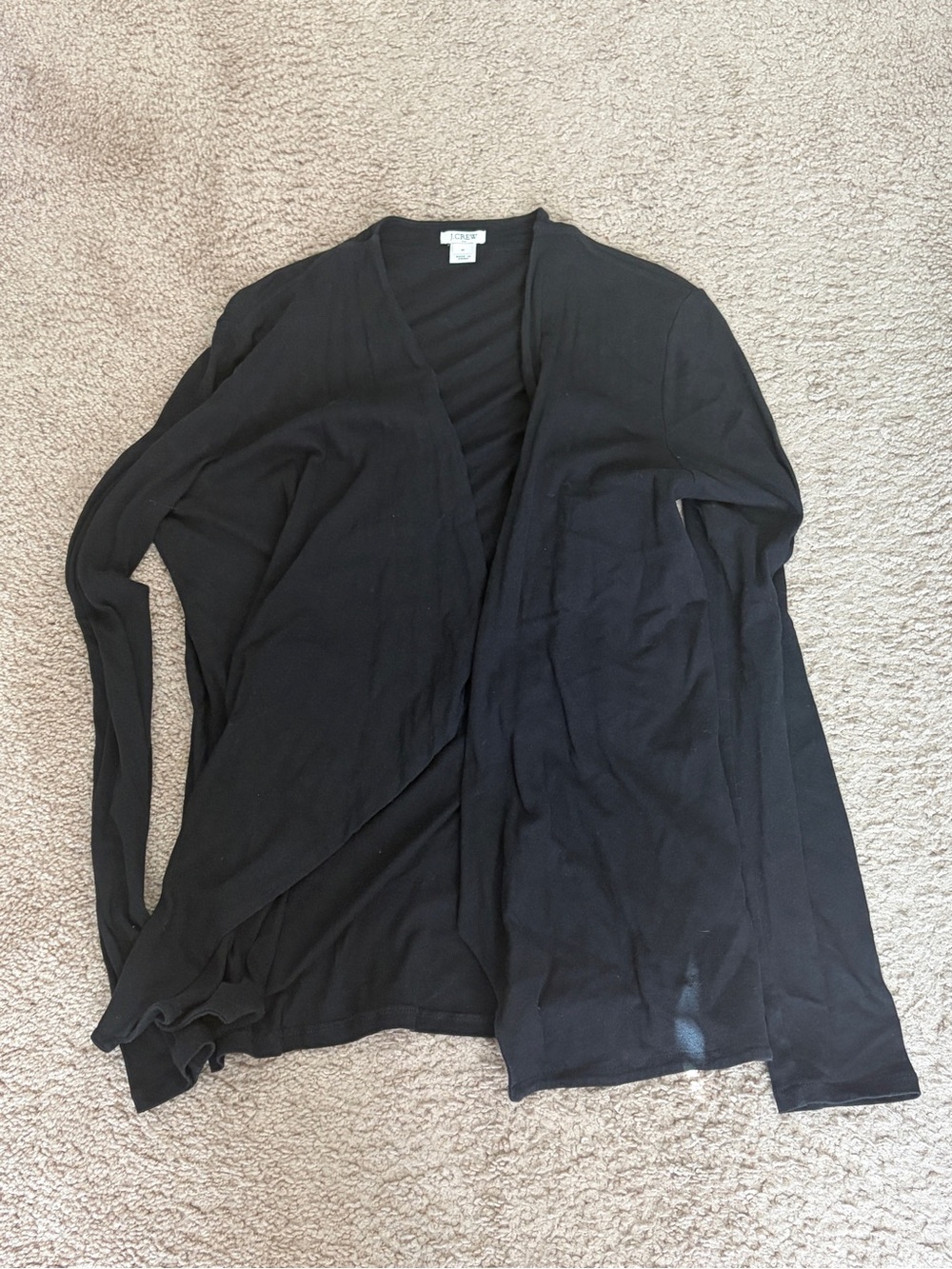 J. Crew Black Crewneck Top